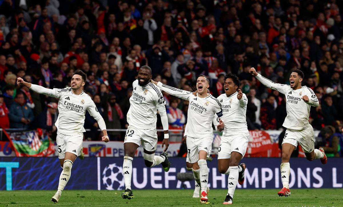 皇家马德里成功晋级欧冠强，奋斗拼搏受回报(皇家马德里联赛冠军)